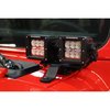 Go Rhino Windshield Cowl Mount Mounts Two 3 Cube Lights Textured Powder Coated Black Steel Set Of 2 730230T